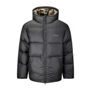 Carhartt Wip Svart dragkedja-fram huva jacka Black, Herr