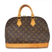 Louis Vuitton Vintage Pre-owned Tyg louis-vuitton-vskor Brown, Dam