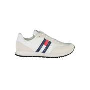 Tommy Hilfiger Vita Sneakers med Kontrastdetaljer White, Herr