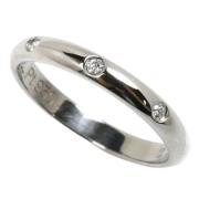 Cartier Vintage Pre-owned Platina ringar Gray, Dam