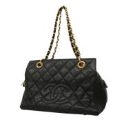 Chanel Vintage Pre-owned Laeder chanel-vskor Black, Dam