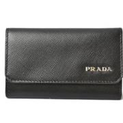 Prada Vintage Pre-owned Laeder plnbcker Black, Dam