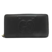 Gucci Vintage Pre-owned Laeder plnbcker Black, Dam