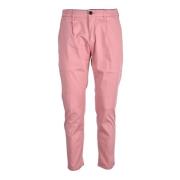 Department Five Bomull Elastan Byxor Pink, Herr