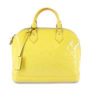 Louis Vuitton Vintage Pre-owned Laeder louis-vuitton-vskor Yellow, Dam