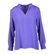 Emme DI Marella Silkeblandningsblus Purple, Dam