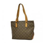 Louis Vuitton Vintage Pre-owned Tyg louis-vuitton-vskor Brown, Dam