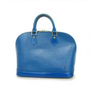 Louis Vuitton Vintage Pre-owned Tyg handvskor Blue, Dam