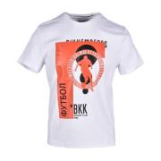 Bikkembergs Stilfull Bomull T-shirt Kollektion White, Herr