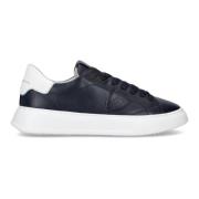 Philippe Model Sneakers Temple Tennis Blue, Herr