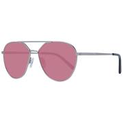 Serengeti Silver Aviator Solglasögon med Photochromatic Linser Gray, U...