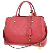 Louis Vuitton Vintage Pre-owned Laeder louis-vuitton-vskor Red, Dam