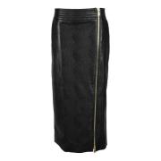 Pinko Elegant Gonna i polyester Black, Dam