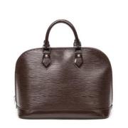 Louis Vuitton Vintage Pre-owned Laeder handvskor Brown, Dam