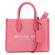 Michael Kors Pre-owned Pre-owned Canvas handvskor Pink, Dam