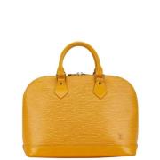 Louis Vuitton Vintage Pre-owned Laeder louis-vuitton-vskor Yellow, Dam