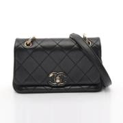 Chanel Vintage Pre-owned Tyg chanel-vskor Black, Dam