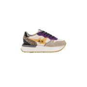 Sun68 Big Star Mix Material Sneakers Multicolor, Dam