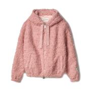 Hinnominate Rosa Polyester Huva Bomberjacka Pink, Dam