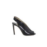 Jimmy Choo Pre-owned Pre-owned Laeder klackskor Black, Dam