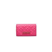 Love Moschino Crossbody-väskor med kedjestängning Pink, Dam