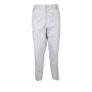 Low Brand Bomull Elastan Byxor Gray, Herr