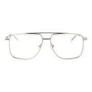 Alexander McQueen Stiliga Optiska Glasögon Am0480O Gray, Unisex