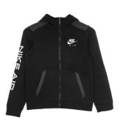 Nike Air Fleece Zip Hoodie Black, Herr