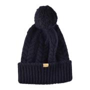 Woolrich Alpacka Blandning Beanie Mössa Blue, Herr