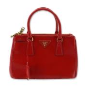 Prada Vintage Pre-owned Tyg prada-vskor Red, Dam