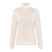 Hanro Sidens Turtleneck Beige, Dam