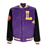 Mitchell & Ness NBA Team Legacy Varsity Jacket Purple, Herr