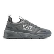 Emporio Armani EA7 Casual Grå Sneakers med Gummisula Gray, Herr