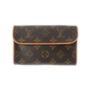 Louis Vuitton Vintage Pre-owned Canvas crossbodyvskor Brown, Dam