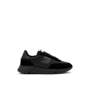 Axel Arigato Svart Läder Sneaker Black, Herr