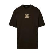 Dolce & Gabbana Mörkbruna T-shirts och Polos Brown, Herr