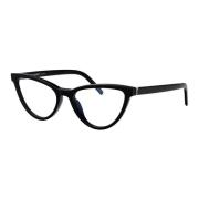 Saint Laurent Snygga Optiska Glasögon SL M138 Black, Dam