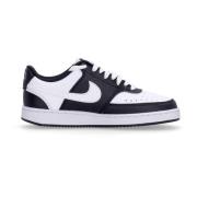 Nike Svart/Vit Court Vision Sneakers Black, Dam