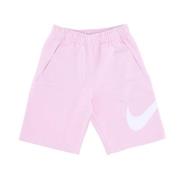 Nike Fleece Tracksuit Shorts Pink/White Sportswear Pink, Herr