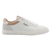 Pepe Jeans Kenton Court Sneakers Beige, Dam