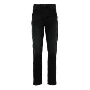 Purple Brand Svarta Slim Fit Jeans Black, Herr