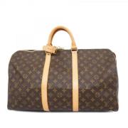 Louis Vuitton Vintage Pre-owned Tyg handvskor Brown, Dam