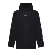 Balenciaga Svart Ski Bomull Långärmad T-shirt Black, Herr