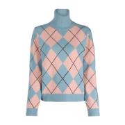 Semicouture Stiliga Sweaters Kollektion Multicolor, Dam