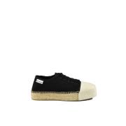 Palm Angels Stiliga svarta espadriller för kvinnor Black, Dam