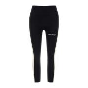 Palm Angels Stretch Nylon Leggings Black, Dam