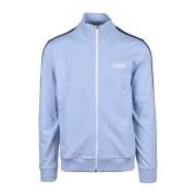 Bikkembergs Sweatshirt med Sweatshirt med dragkedja Blue, Herr