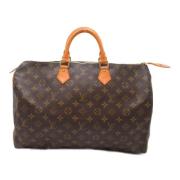 Louis Vuitton Vintage Pre-owned Canvas handvskor Brown, Dam