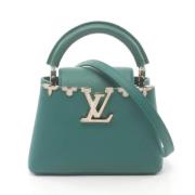 Louis Vuitton Vintage Pre-owned Laeder handvskor Green, Dam