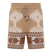 Alanui Casual Shorts Beige, Herr